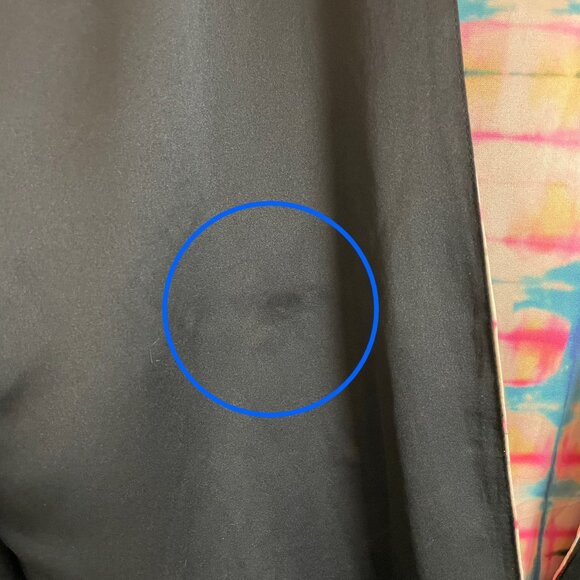 H&M Kimono Robe Shibori Tie-Dye Reversible Open Front Women Size 10 Reversible - Picture 10 of 16